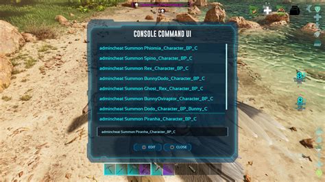 ark gmsummon codes|ark spawn dino command list.